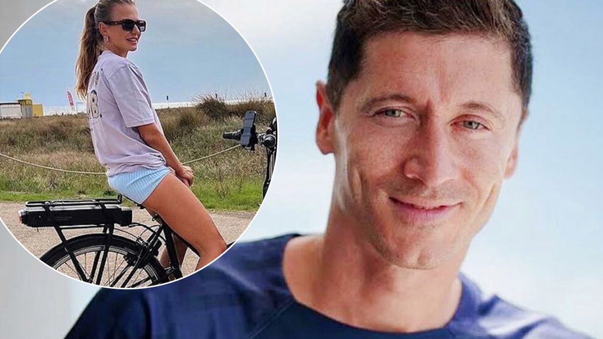 Robert Lewandowski i Anna Lewandowska