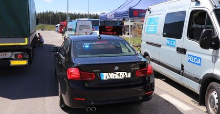 Trzecie BMW policji rozbite w październiku. Tym razem w Częstochowie
