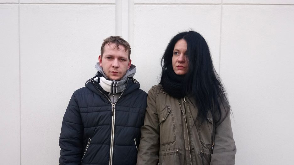 Tomasz Opalach ze swoją narzeczoną Bogną 