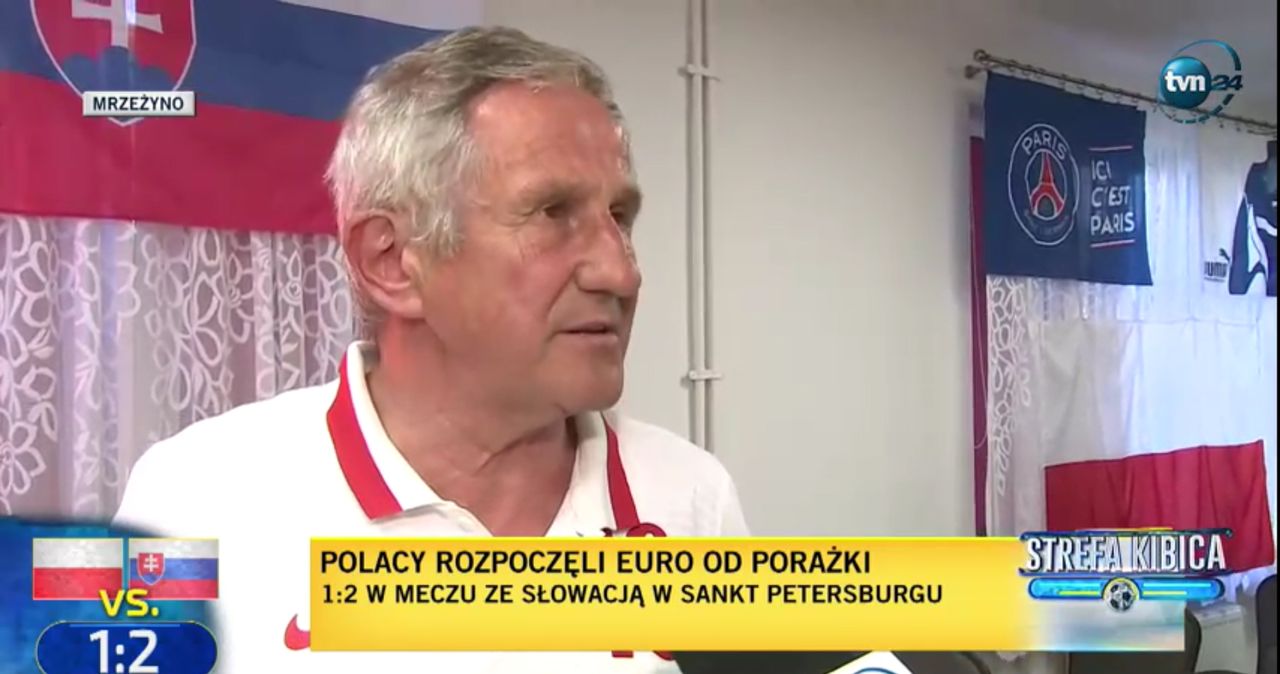 Edward Krychowiak, screen TVN24