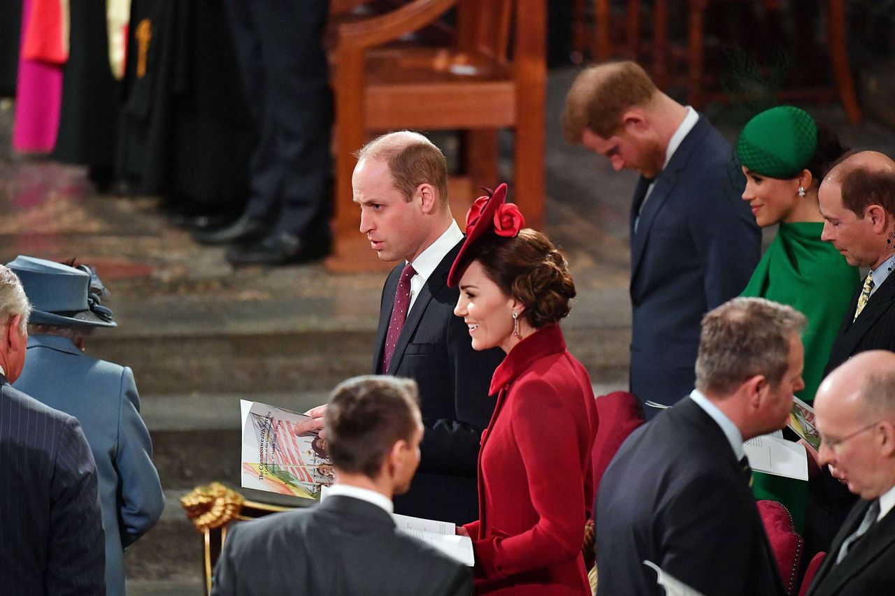 Księżna Kate, książę William, książę Harry i Meghan Markle –  Commonwealth Day