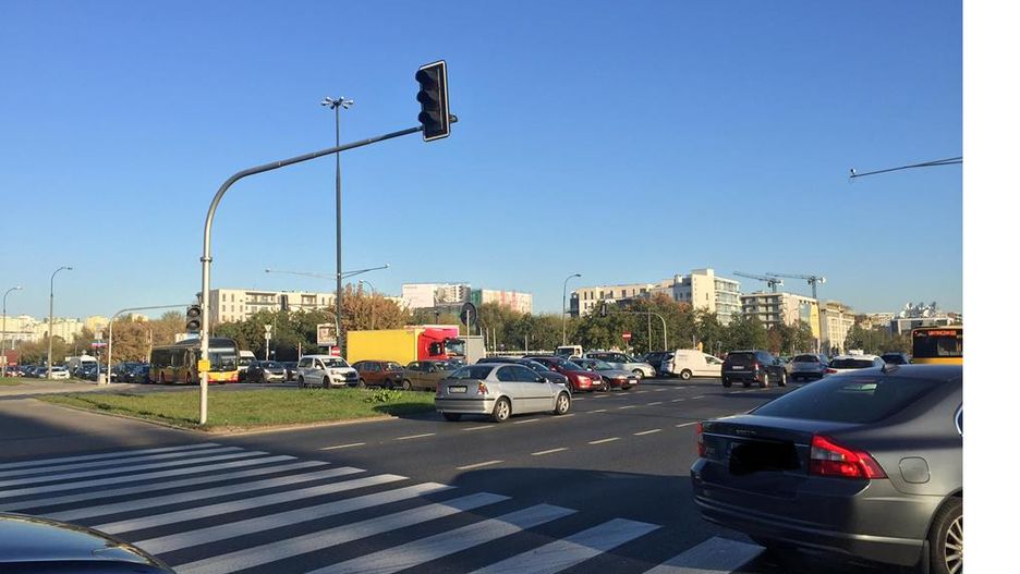 Awaria w Dolinie Służewieckiej