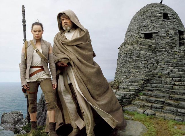 Kadr z filmu "Ostatni Jedi" 