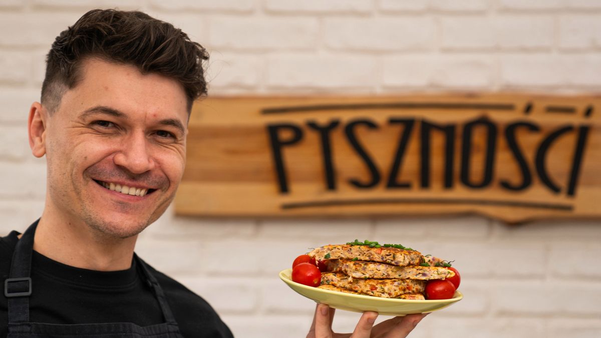Omlet z tuńczykiem i pomidorami- Pyszności