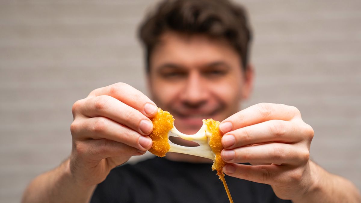 Panierowany camembert- Pyszności