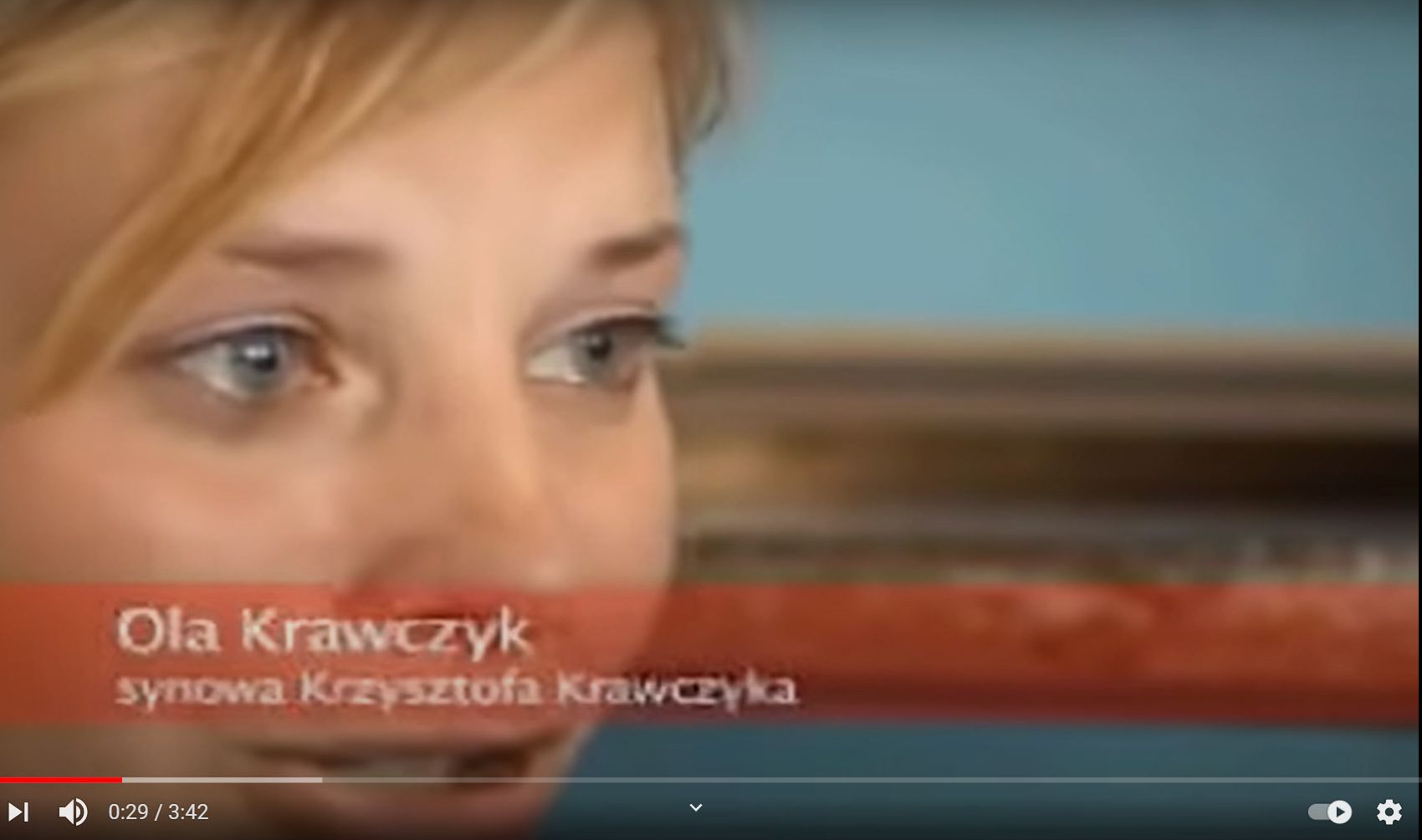 Aleksandra, była żona Krzysztofa Krawczyka juniora