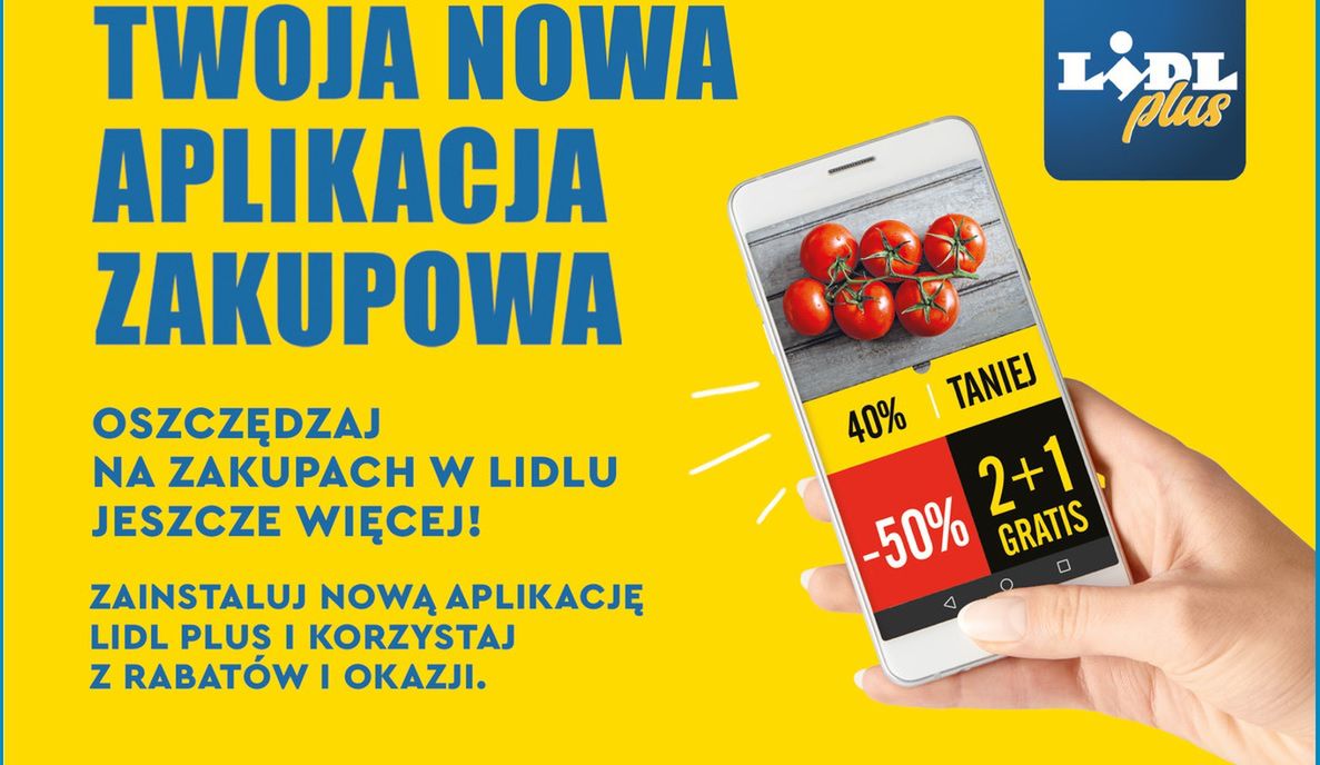 Aplikację Lidla można już pobrać na swój telefon