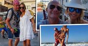 TYLKO U NAS! Piotr Zelt z narzeczoną na egzotycznych wakacjach. Katarzyna Krawczyk pokazała idealną sylwetkę w bikini