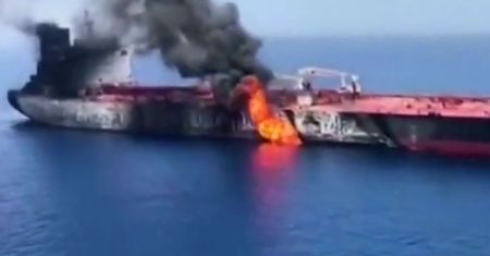 Trump oskarża Iran o atak na tankowce w Zatoce Omańskiej