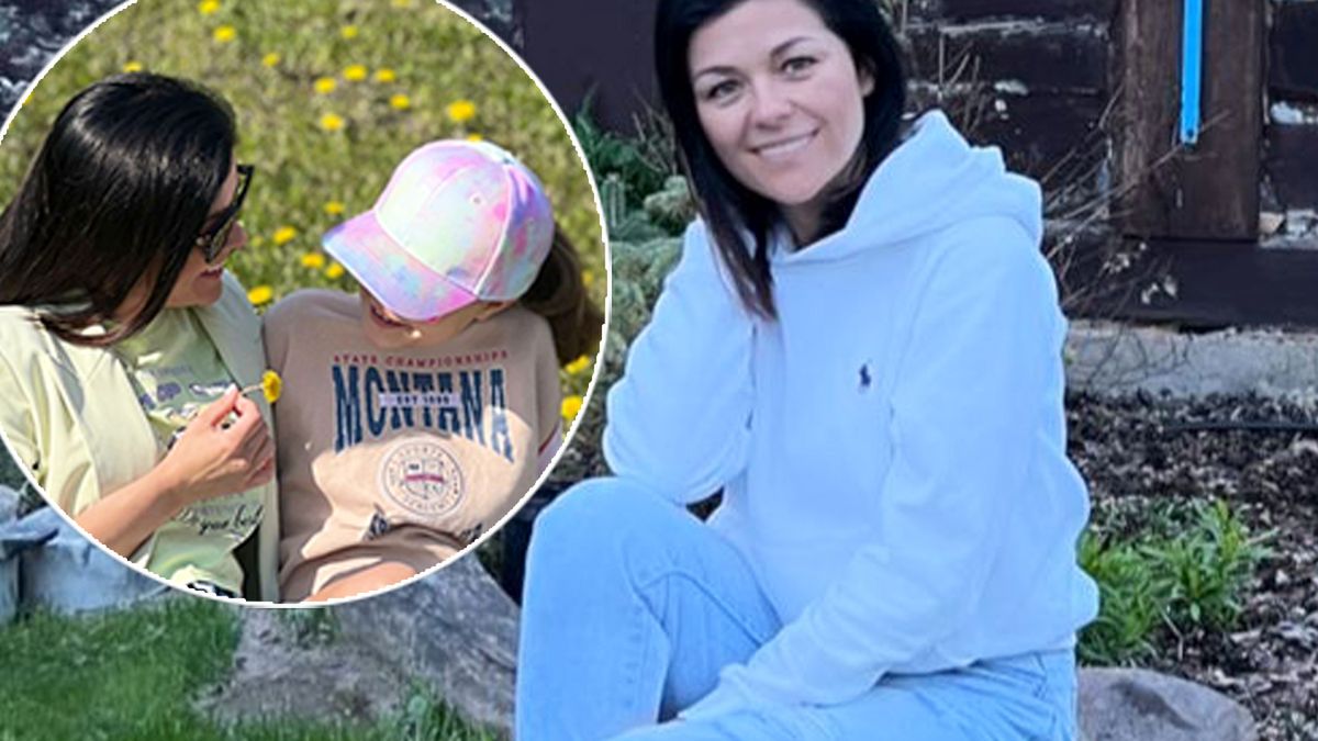 Kasia Cichopek na majówce