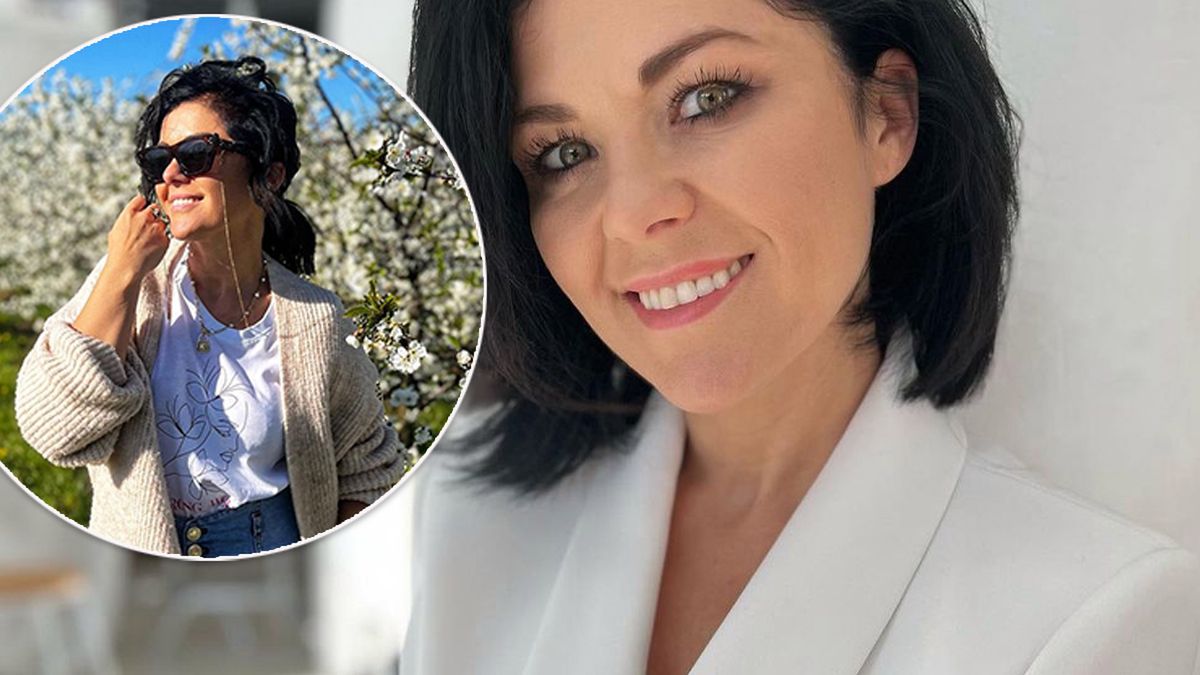 Kasia Cichopek na majówce