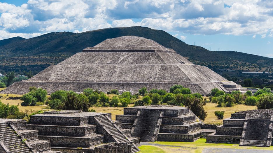 Na zdjęciu Teotihuacán