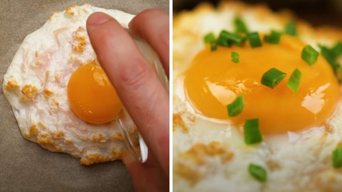 Jajka sadzone z piekarnika