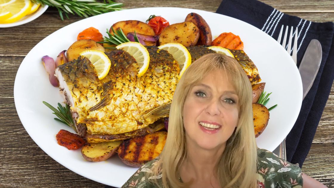 Pieczony karp według Ewy Wachowicz