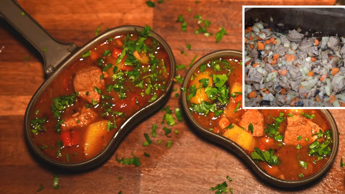 Wojskowa zupa gulaszowa