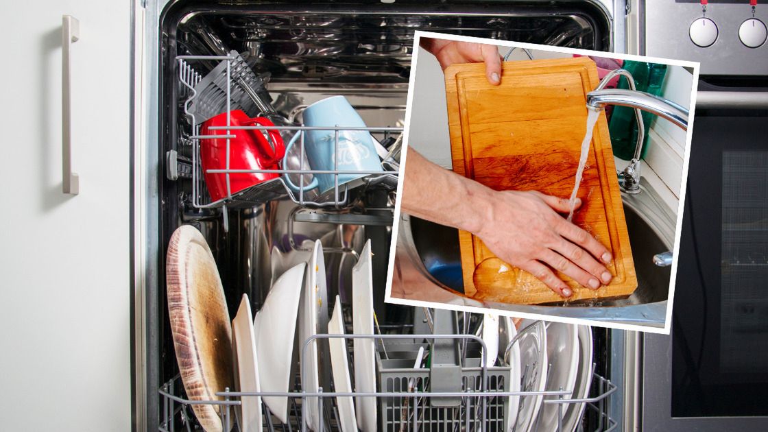 Jak ułożyć deskę w zmywarce