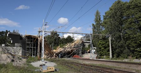 Szwecja. Zawalił się most w budowie