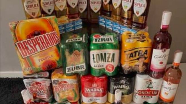 Tak wygląda ogłoszenie dotyczące sprzedaży alkoholu