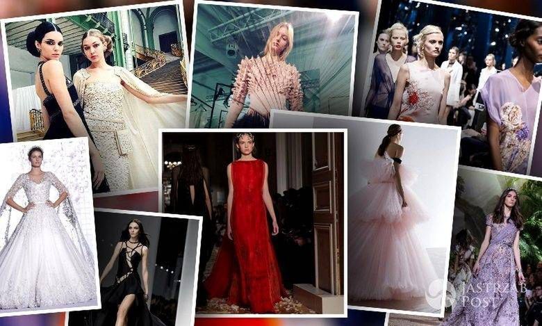 Najpiękniejsze kreacje z pokazów Haute Couture w Paryżu. Chanel, Dior, Valentino, Versace, Giambattista Valli, Elie Saab i inni [INSTAGRAM]