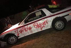 Auto we krwi i trup wbity w drzewo? Przerażeni przechodnie wzywali policję