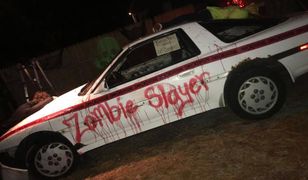 Auto we krwi i trup wbity w drzewo? Przerażeni przechodnie wzywali policję