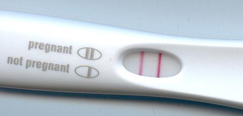 Dwie kreski na teście ciążowym 