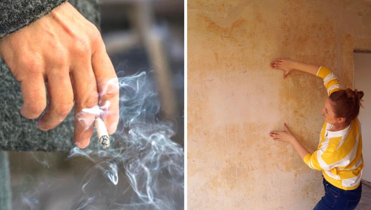 Sprawdzone sposoby na żółte plamy i zapach dymu tytoniowego w mieszkaniu po palaczu