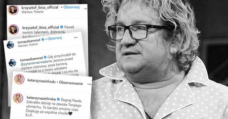 Paweł Królikowski nie żyje. Gwiazdy i fani żegnają aktora. Instagram tonie we łzach