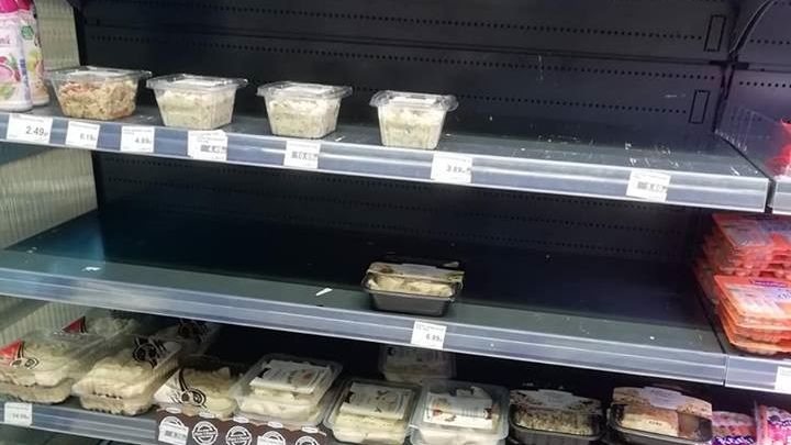 WP już w sierpniu informowało o pustkach na sklepowych półkach w Piotrze i Pawle 