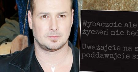 Paweł Małaszyński jest w żałobie: "Wybaczcie, ale w tym roku życzeń nie będzie". Tragedia spotkała go tuż przed świętami