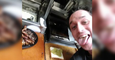 Nocna obsługa restauracji spała. Klient obsłużył się sam