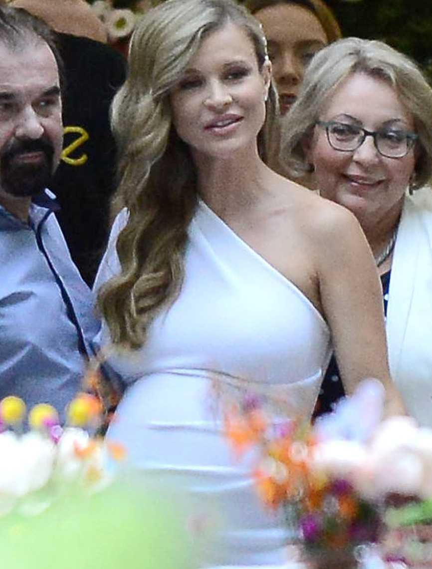 Joanna Krupa na swoim baby shower