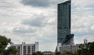 Wrocław. Ewakuacja mieszkańców i klientów w Sky Tower