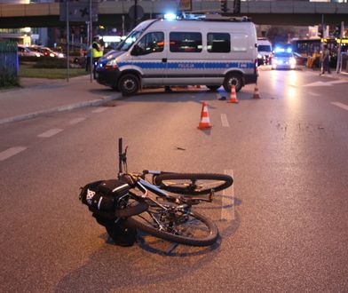 Tragiczny wypadek z udziałem rowerzystki. Nie miała szans