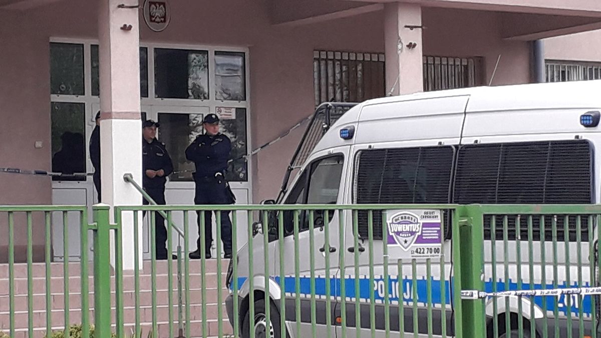 Tragedia rozegrała się na korytarzu szkoły podstawowej nr 195