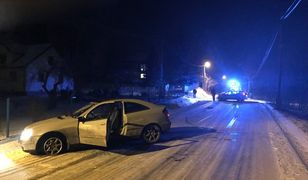 Pod Krakowem policja ścigała mercedesa. Padły strzały