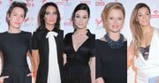 Julia Kamińska, Dominika i Grażyna Kulczyk, Olga Bołądź na gali "Polacy z werwą" postawiły na czerń