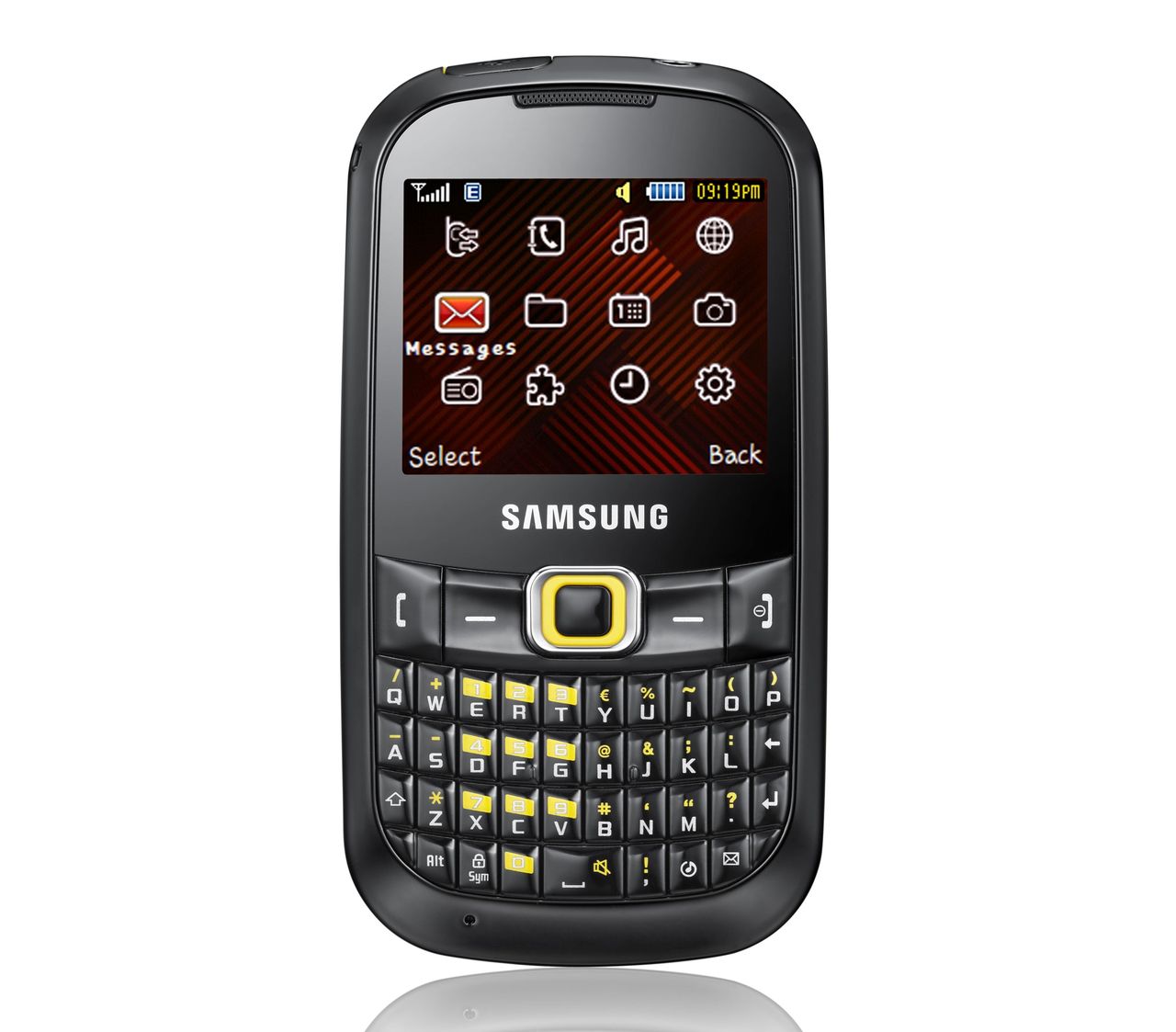 Samsung Corby w wersji TXT z klawiaturą QWERTY