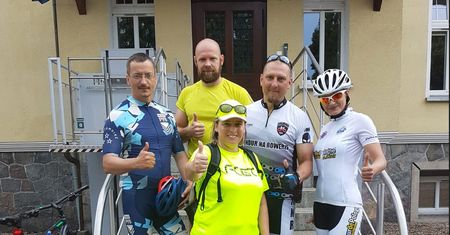 Pilscy policjanci wzięli udział w akcji „Mundur na rowerze – Mundurowi Mundurowym”