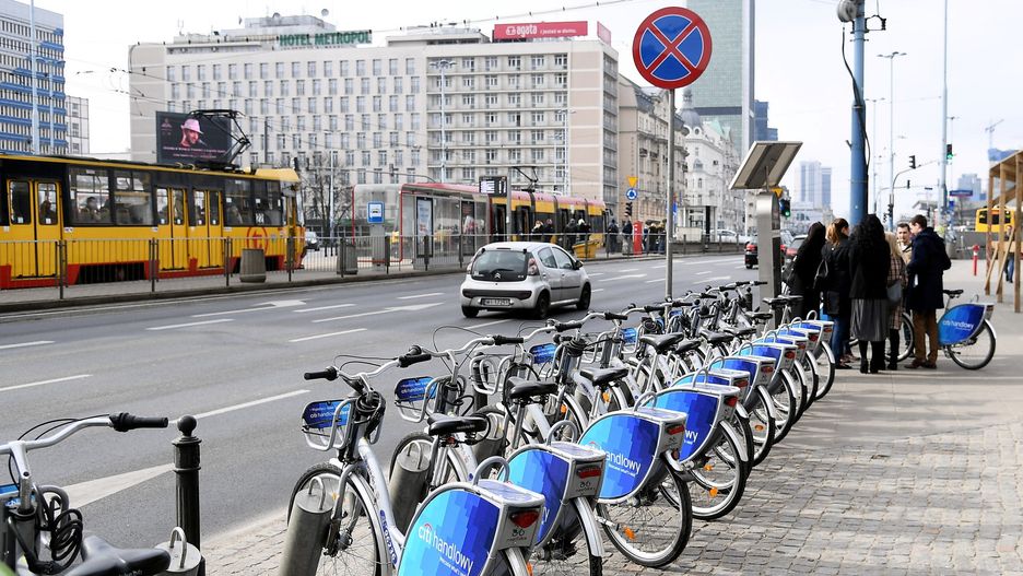 1.03.2019 r. Inauguracja sezonu rowerowego Veturilo w Warszawie