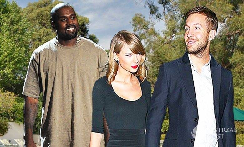 Konflikt Kanye West - Taylor Swift się zaognia. Tym razem Calvin Harris staje w obronie ukochanej