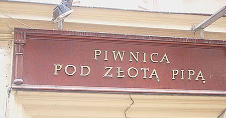 Pod złotą pipą
