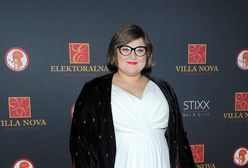 Dominika Gwit w bieli. Już nie walczy z kilogramami?