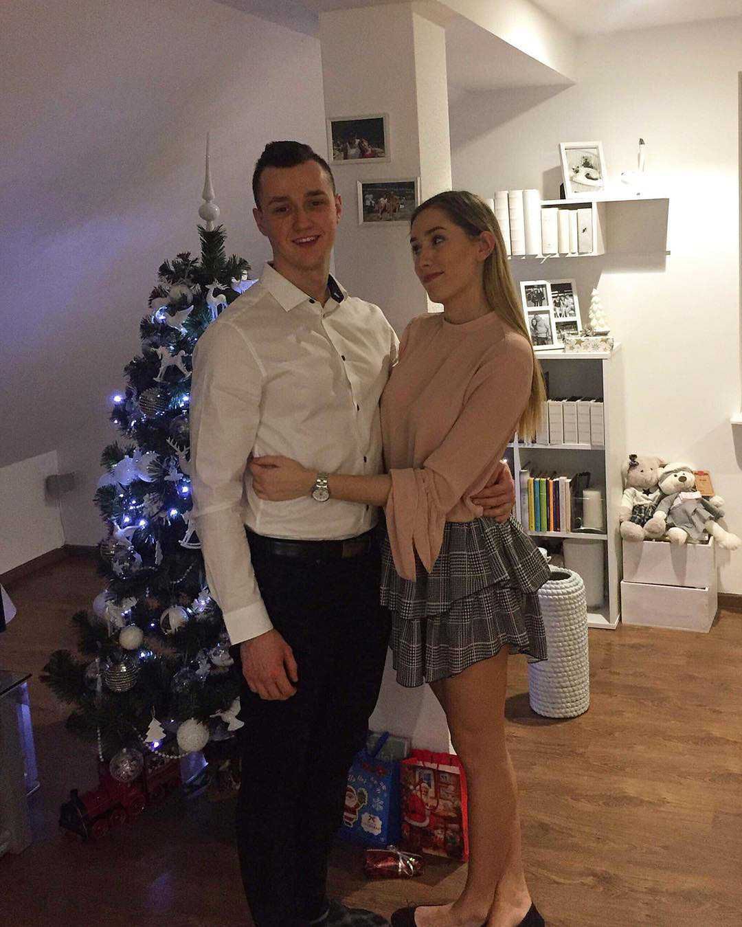 Daniel Gwit z dziewczyną Klaudią