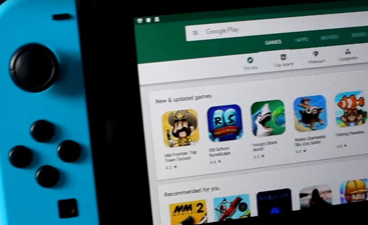 Android trafia na Nintendo Switch. Na razie nieoficjalnie, ale można pobierać aplikacje