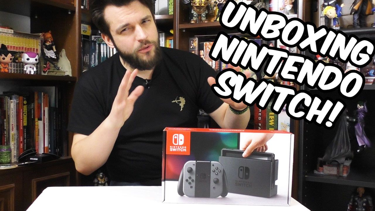OTO JEST DZIEŃ! Unboxing Nintendo Switch