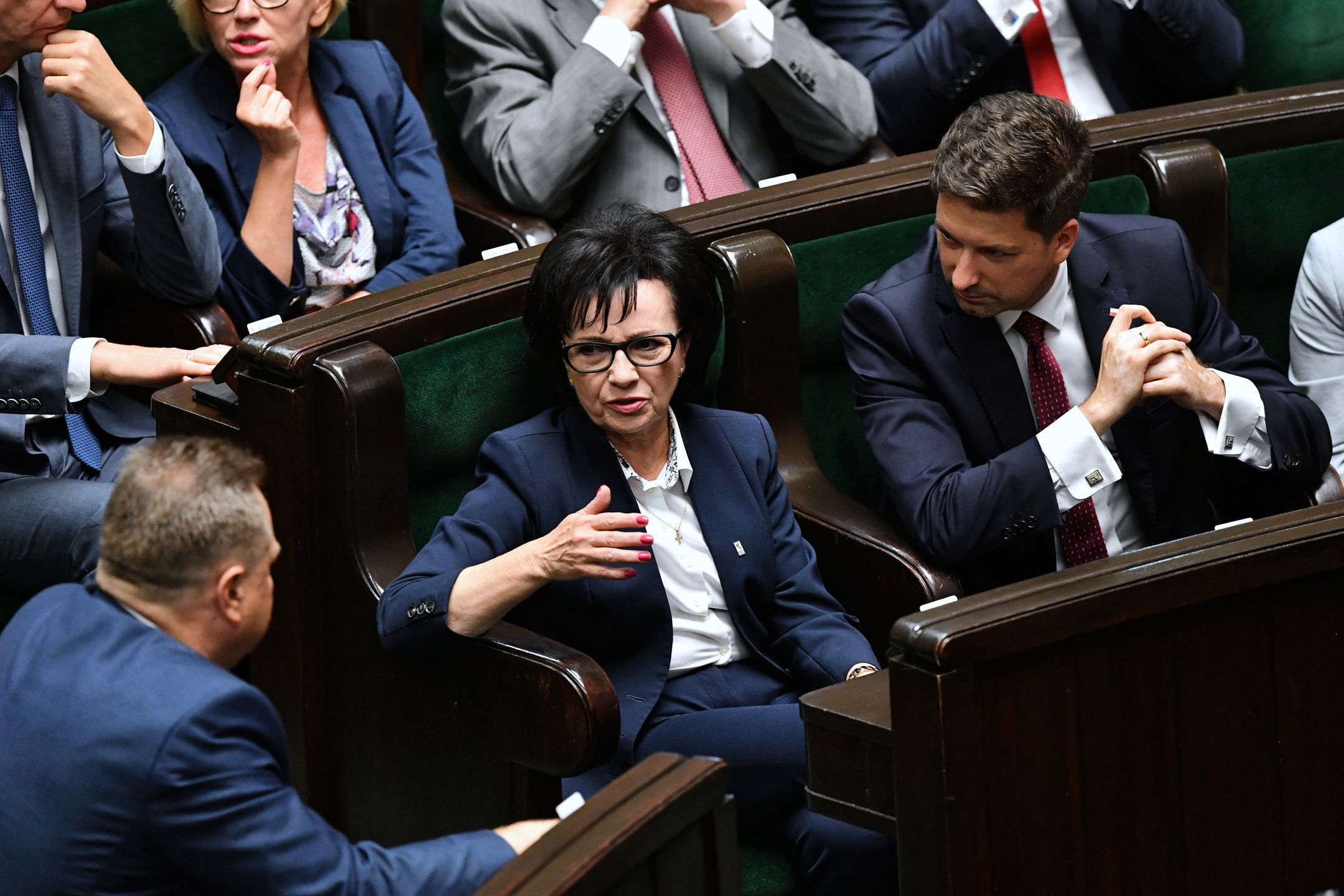 Elżbieta Witek w Sejmie