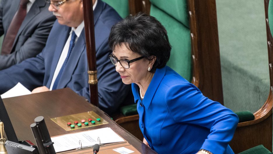 Elżbieta Witek została wybrana marszałkiem Sejmu