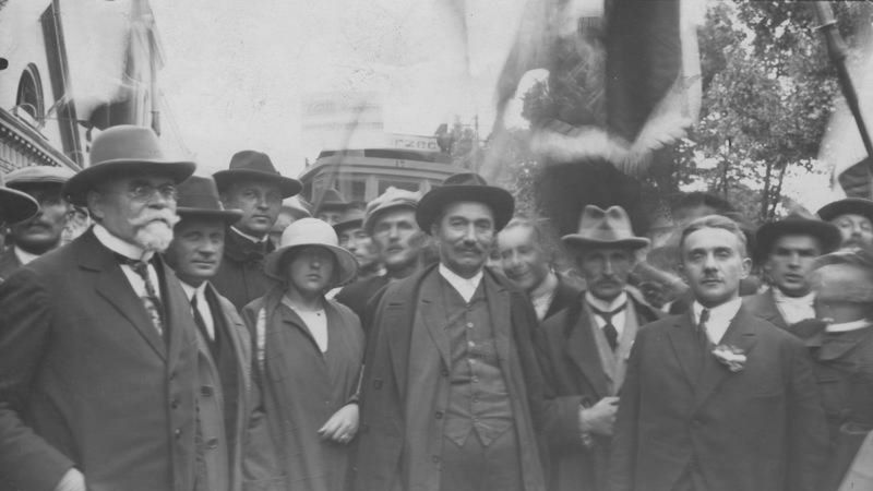 Wincenty Witos z wizytą w Grudziądz, czerwiec 1925