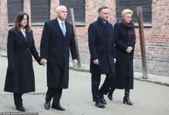 Mike Pence i Andrzej Duda odwiedzili muzeum Auschwitz
